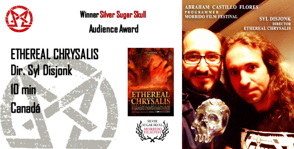 Silver Sugar Skull Audience Award - Morbido film festival 2012