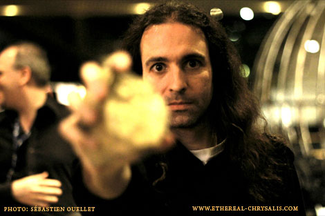 Syl Disjonk avec le prix Meteor du meilleur film à Vitesse Lumière 2011